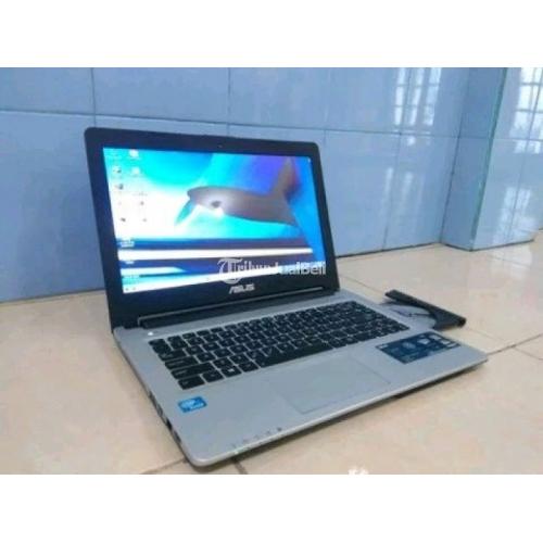 Laptop Asus k46ca Black Slim Core i3 Layar 14 Inci Second Harga Murah - Jakarta Utara