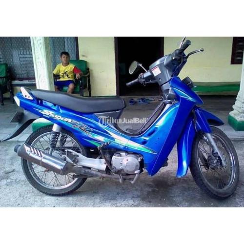 Suzuki Shogun Tahun 2002 Kondisi Orisinil Mulus Mesin Oke - Solo