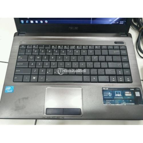 Laptop Asus X44H Ram 2GB Hardisk 500GB Normal di Jakarta Timur