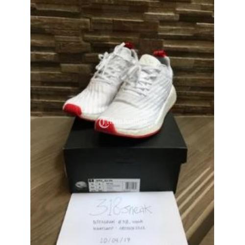 Sepatu Adidas NMD R2 White Red Size 43 1/3 BNIB Harga Nego di