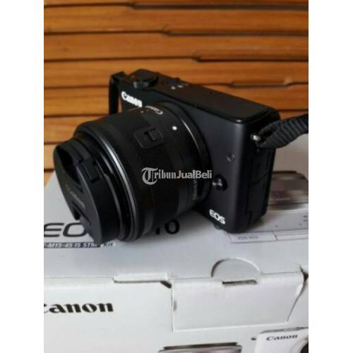 Kamera Mirrorless CANON EOS M10 Black Second Harga Murah di Jakarta