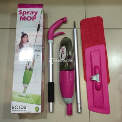 Alat Pel Lantai Semprot Spray Mop with Microfiber Mop Alat Kebersihan Bolde Murah - Jakarta Pusat