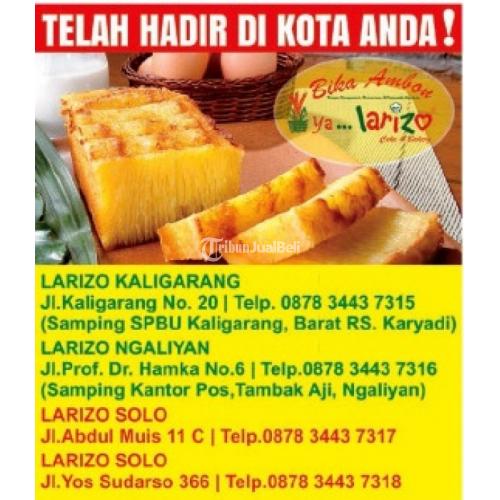 Bika Ambon Larizo Hadir di Semarang Lezat, Enak dan Harga Murah - Semarang