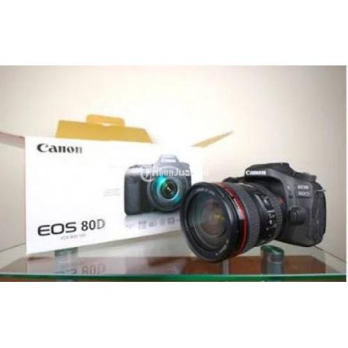Kamera Camera Semipro Canon EOS 80D New Harga Murah - Bali