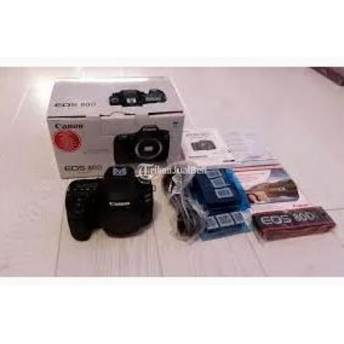 Kamera Camera Semipro Canon EOS 80D New Harga Murah - Bali