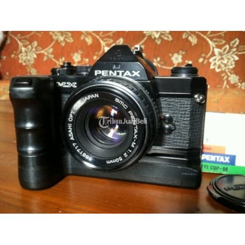 Kamera Analog Murah Pentax MX Winder Bonus 2 Roll Film Seken Normal - Surabaya