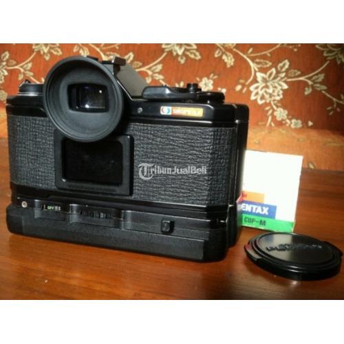 Kamera Analog Murah Pentax MX Winder Bonus 2 Roll Film Seken Normal - Surabaya