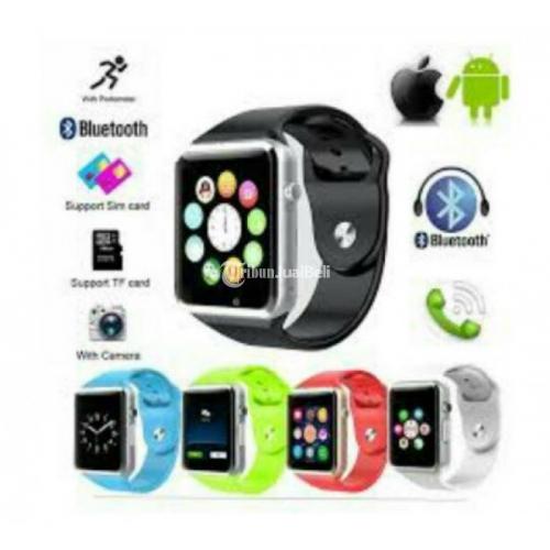 Smartwatch Smart Watch Jam Tangan Pintar A1 New Harga Murah - Pontianak