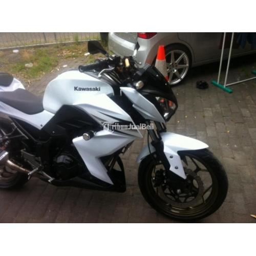 Kawasaki Ninja Z250 AB Tahun 2013 Warna Putih Murah di Yogyakarta