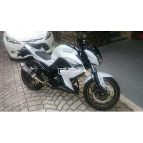 Kawasaki Ninja Z250 AB Tahun 2013 Warna Putih Murah di Yogyakarta