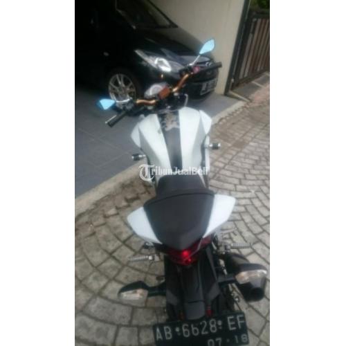 Kawasaki Ninja Z250 AB Tahun 2013 Warna Putih Murah di Yogyakarta