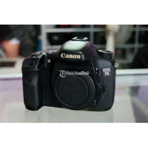 Kamera DSLR Canon 7D Body Only Second Fullset Harga Murah di Yogyakarta