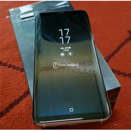 Smartphone Samsung Galaxy S8 Plus 64GB Gold Sein Second - Banjarmasin