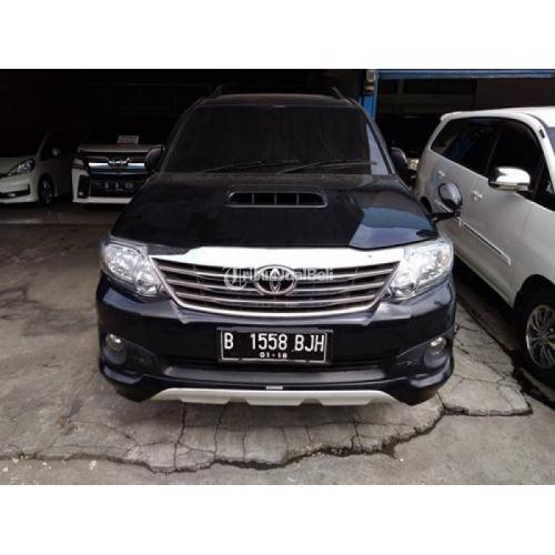 Mobil Toyota Fortuner G VNT TRD Sportivo 2012 AT Hitam Second Mulus - Jakarta