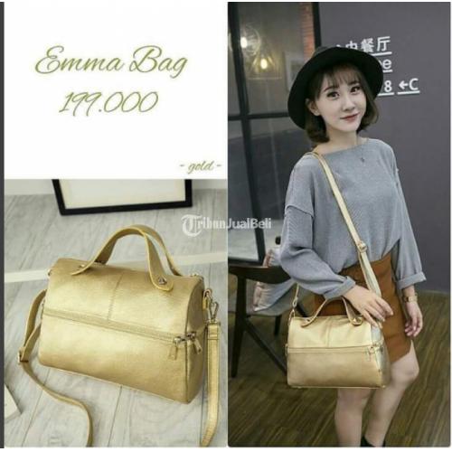 JH EMMA BAG Tas Wanita Model Baru Bahan Kulit Jeruk Grade A Berkualitas - Madiun