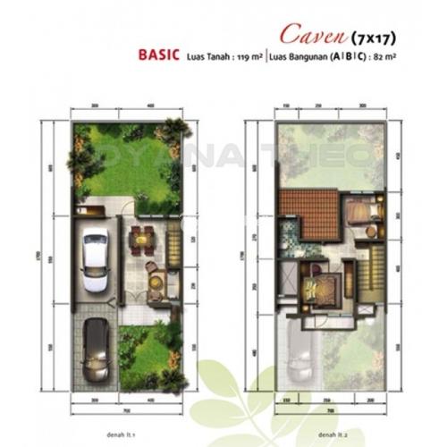 Rumah Cluster Acacia 7x17 Basic Summarecon Siap Huni Lengkap Murah - Bekasi