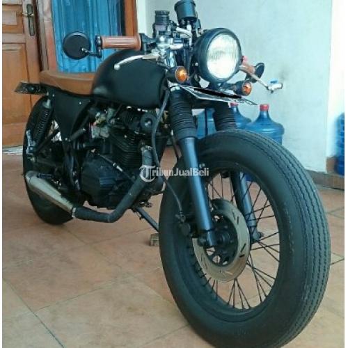 Honda GL Pro Black Engine Custom Brat Style Surat Lengkap di Jakarta ...