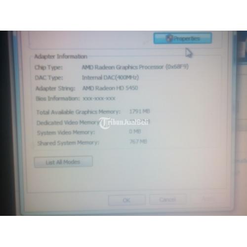 Seperangkat 1 Perangkat PC Komputer Gaming Siap Pakai Bekas Second Murah - Jakarta Timur
