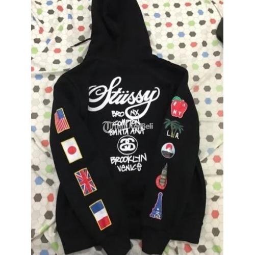 Hoodie stussy 2025 flag