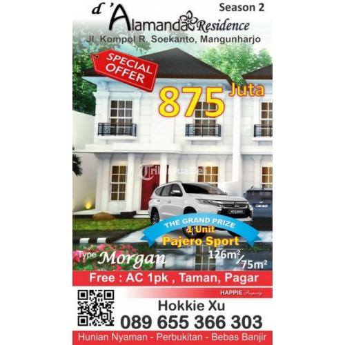 Rumah Minimalis d Alamanda Harga Murah Lokasi Strategis - Semarang
