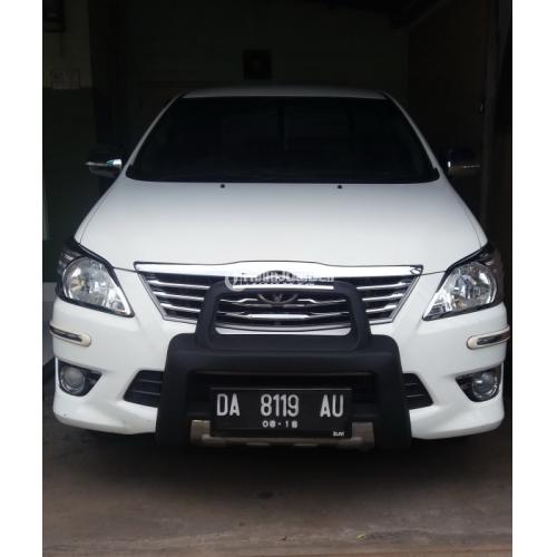 Toyota Innova G Tahun 2013 Putih Mobil Bekas Normal Terawat Orisinil Murah - Banjarmasin