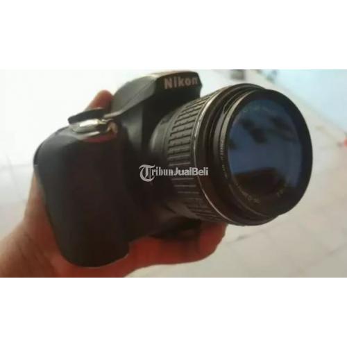 Kamera DSLR Nikon D3300 Fullset Beat + Rode Video Micro Siap Motret - Surabaya