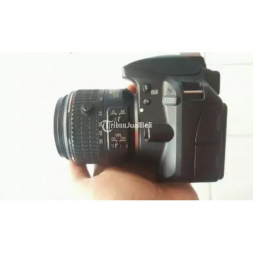 Kamera DSLR Nikon D3300 Fullset Beat + Rode Video Micro Siap Motret - Surabaya