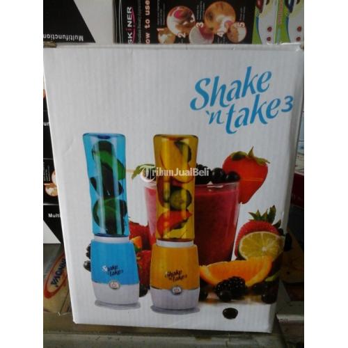 Shake And Take Double Cup Blender Juicer Praktis Mudah Di Gunakan Dimana Saja Harga Murah - Jakarta Pusat