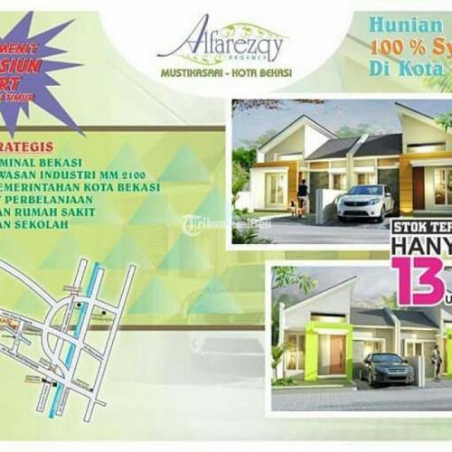 Perumahan Rumah Minimalis Syariah Cluster Murah Strategis Di Kota Harga Murah Strategis - Bekasi