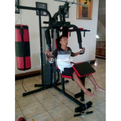 Home Gym 3 Sisi Sandsak Alat Fitness Multistation Lengkap Pembentuk Otot Tubuh - Jakarta Barat