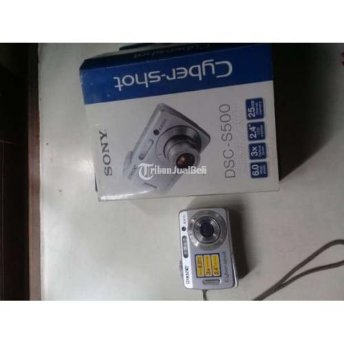 Kamera Sony Murah Camdig Cybershot DSCdiS500 Bekas Normal Lengkap di