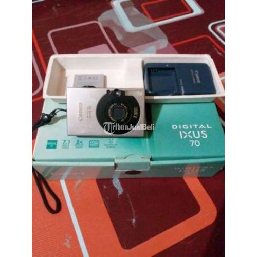Kamera Digital Canon Murah Tipe Ixus 70 Bekas Terawat Fungsi Normal
