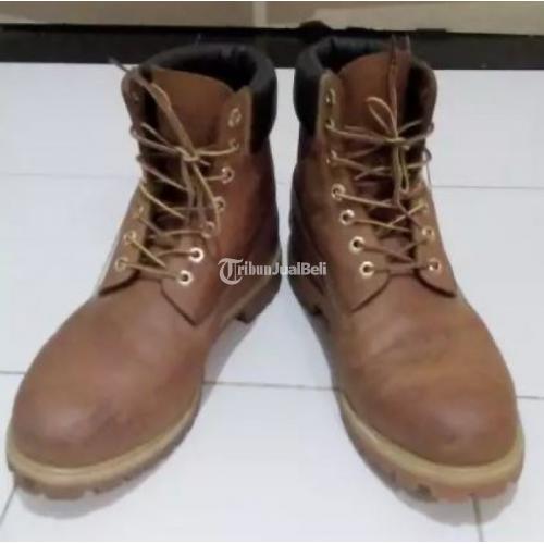 Sepatu Boots Pria Timberland Boots Shoes Size 45 Bekas Second