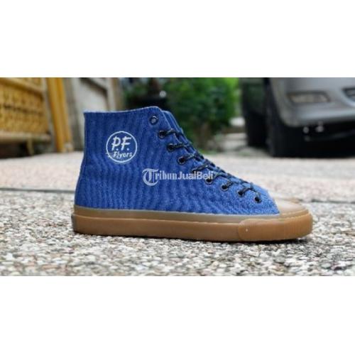 Sepatu Langka PF Flyers Classic Blue Gumsole NEW Murah Bahan
