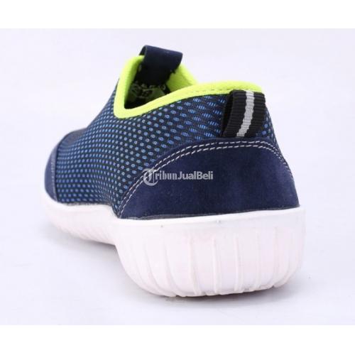 Sepatu Sneakers Biru SN 104 Unisex Pria Wanita New Baru Harga Murah - Bandung