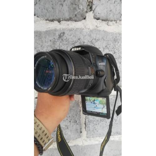 Kamera DSLR Bekas Nikon D5000 Second Normal Siap Pakai Harga Murah