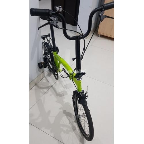 Sepeda Lipat Bekas Merek 3Sixty Model Brompton Second Normal Like