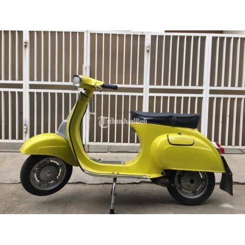 Vespa PTS Yellow Cat Mulus Full Paper di Jakarta
