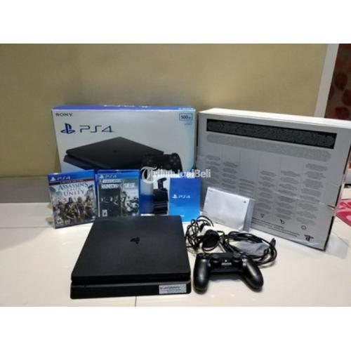 Harga ps4 slim sale second