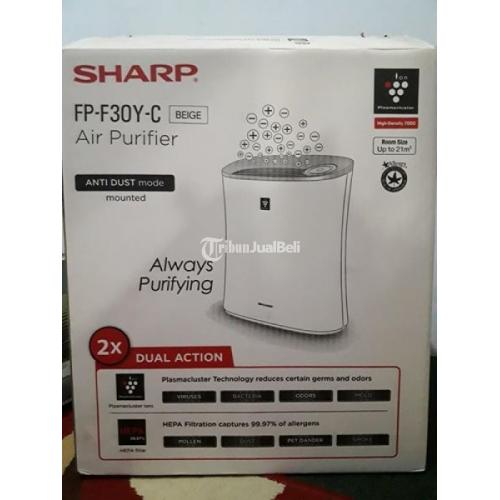 Penyaring Udara Murah Sharp Air Purifier FP-F30Y-C Bekas Lengkap Like New Normal - Karanganyar