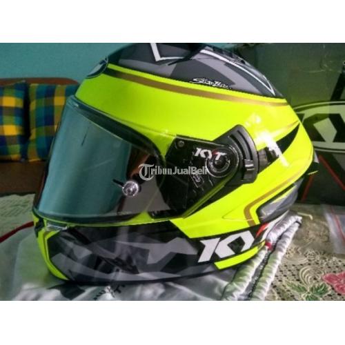 Helm Full Face Bekas KYT NFR Aleix Espargaro Edition Size L Mulus