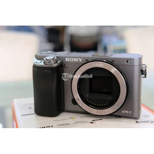 Kamera Sony A6000 Bekas Mirrorless Murah Body Only Lengkap Normal di
