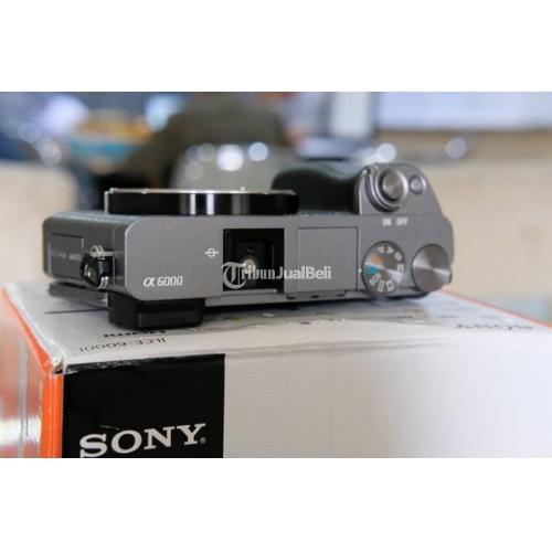 Kamera Sony A6000 Bekas Mirrorless Murah Body Only Lengkap Normal di