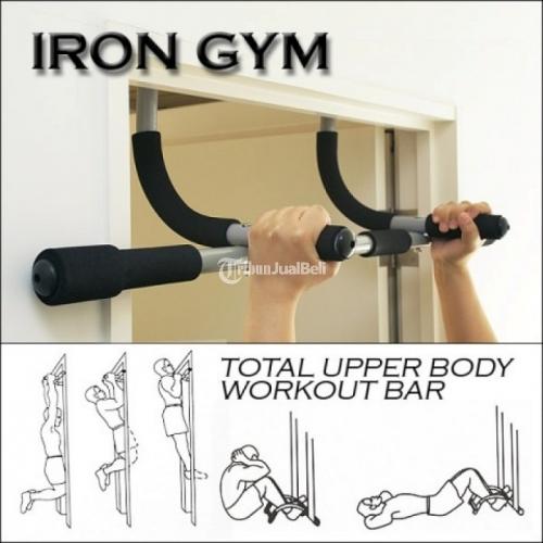 Iron Gym Pro Fit Bars Pull Up Bar Body Weight Training Paling Laku di Jakarta Selatan Tribun