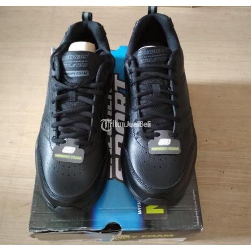 Skechers Haniger Full Black ORIGINAL BNIB Size 41 di 45 Harga