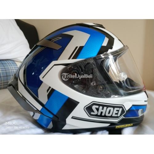 Helm Full Face Murah Shoei X14 TC2 Brink Bekas Size M Like New