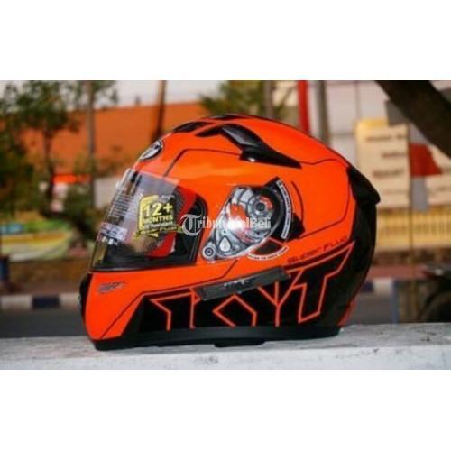 Helm KYT K2 Rider Bekas Motif Super Fluo New Original XL Harga