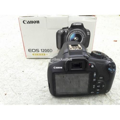 Kamera DSLR Bekas Canon 1200D Second Normal Lengkap Harga Murah - Kuningan