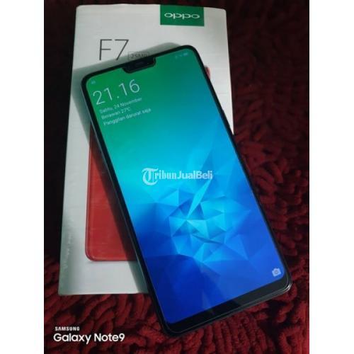 HP Oppo F7 Bekas Android Ram 4GB Murah Normal Lengkap Istimewa di ...