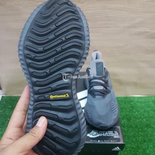 Sepatu Adidas Alphabounce Beyond Grey Carbon Mirror Quality New